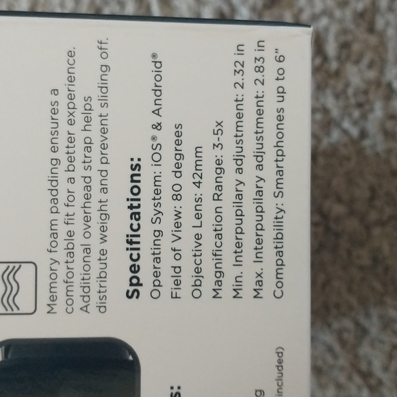 Virtual Reality Headset &Remote BRAND NEW - Picture 5 of 10